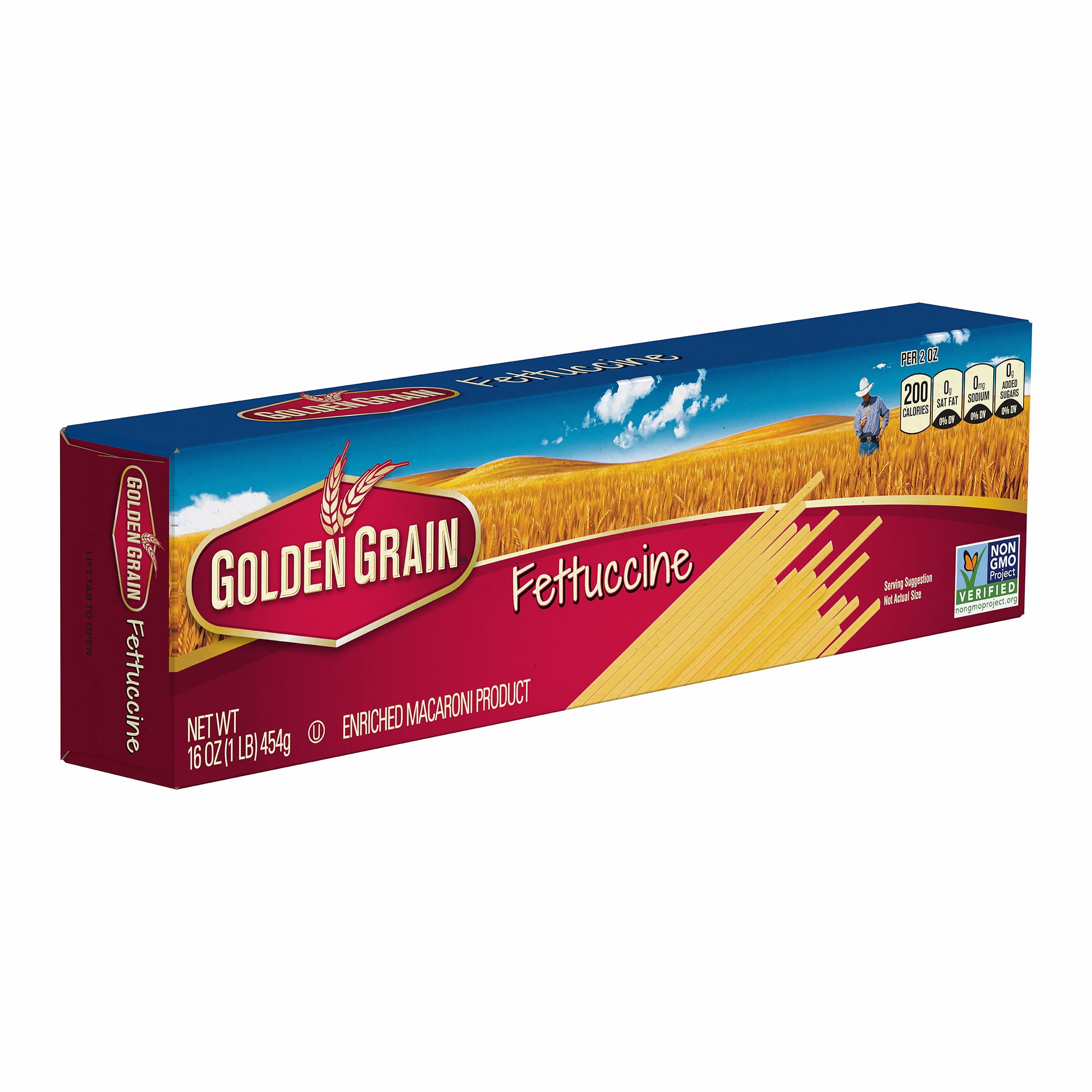 Golden Grain Fettuccine, 16 oz