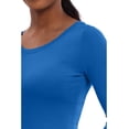 thumbnail image 3 of Healing Hands Women's Underscrub Soft Knit Melissa Longsleeve Scrub Tee with Breathable & Easy Care Fabric 5047, 3 of 9