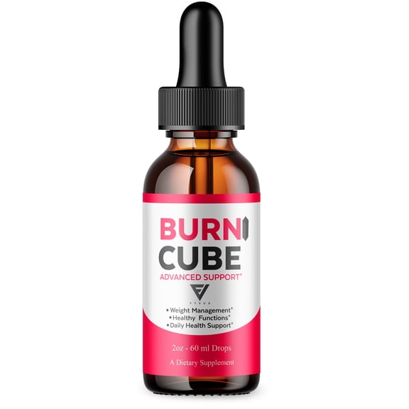 Burn Cube Drops, BurnCube Advanced Weight Management and Overall Health Support Drop (2oz)