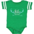 thumbnail image 3 of Inktastic Big Brother, Deer Antlers, Arrow - Blue Gray Boys Baby Bodysuit, 3 of 5