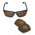 thumbnail image 6 of Walleva Brown Mr. Shield Polarized Replacement Lenses for Oakley Holbrook Sunglasses, 6 of 7