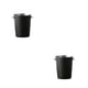thumbnail image 4 of Ounissouiy 51/53/58mm taza dosificadora polvo molinillo Breville E61 molinillo negro cepillado 53MM negro cepillado 53MM Negro cepillado, 53MM 2Conjunto, 4 of 6