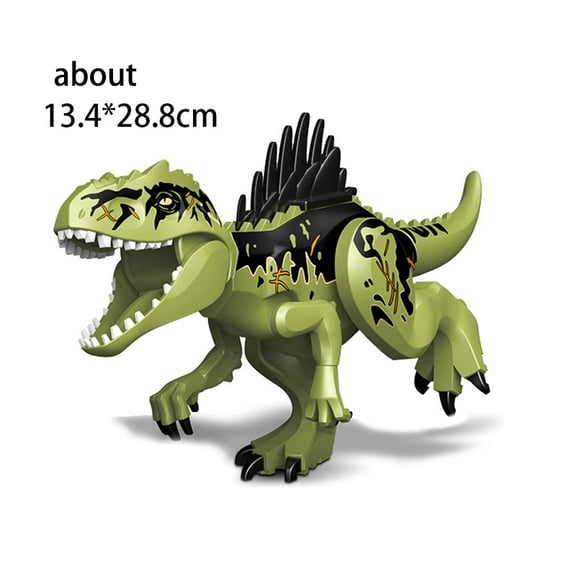 Large DIY Jurassic Dinosaur Spine Predatory Dinosaur Southern Giant Beast Dragon Building Block Educational Toy for Children