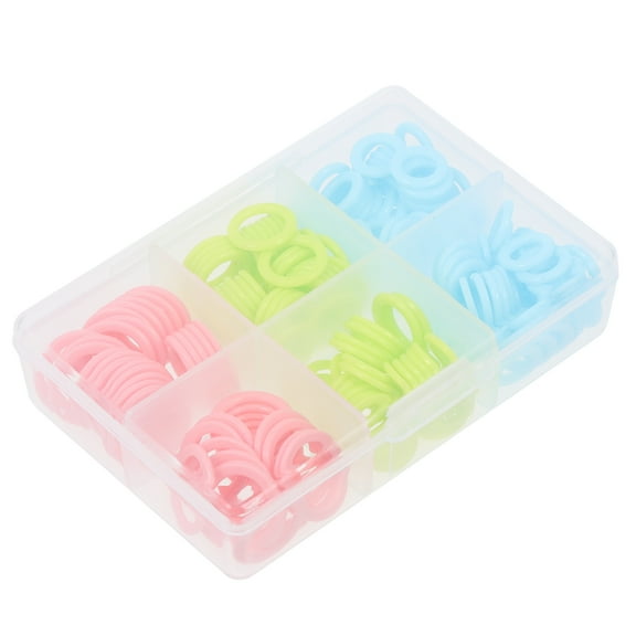 Stitch Marker Ring Plastic Knitting Markers Rings Pin Embroidery