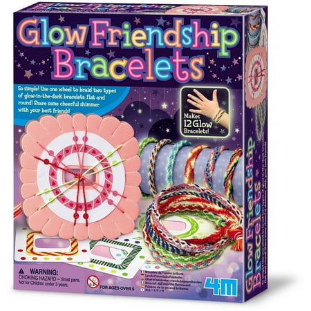 4m glow friendship bracelets own craft kits aud kidzinc