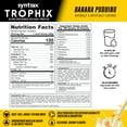 thumbnail image 4 of Syntrax Nutrition Trophix, Banana Pudding 2 lbs. Ultra Sustained-Release Protein Powder Blend, offers a Rich & Creamy Flavor, 4 of 6