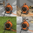 thumbnail image 3 of Hongyi Heavy Duty Extension Cord Reel 80ft, 14AWGX3C, SJTW, 4-Outlet, Orange, 3 of 7