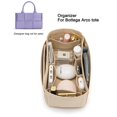 thumbnail image 4 of Inserto organizador para bolso de mano Bottega Arco, forro de fieltro para bolso, bolsa de almacenamiento de cosméticos, protector moldeador para bolsa de viaje, 4 of 5