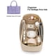 thumbnail image 4 of Inserto organizador para bolso de mano Bottega Arco, forro de fieltro para bolso, bolsa de almacenamiento de cosméticos, protector moldeador para bolsa de viaje, 4 of 5