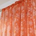 1PCS Christmas Snowflake Curtain Tulle Window Voile Drape Valance Buy 2