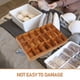 thumbnail image 5 of Organizador de cajones de madera con 18 compartimentos para guardar cinturones, corbatas, sujetadores, calzoncillos, calcetines, ropa interior, joyas y llaves, 5 of 7