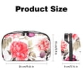 thumbnail image 5 of Fragmented Flowers Digital Bag Oxford Cloth Waterproof Travel Organizer Charger Pouch Cell Phone Charger Station Computer Cord Organizer 5.9x9.44x3.14 in, 5 of 6