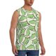 thumbnail image 2 of Balery Cute Crocodile Camisetas sin mangas para hombre, absorbe la humedad y protege contra el mal olor.-Large, 2 of 7