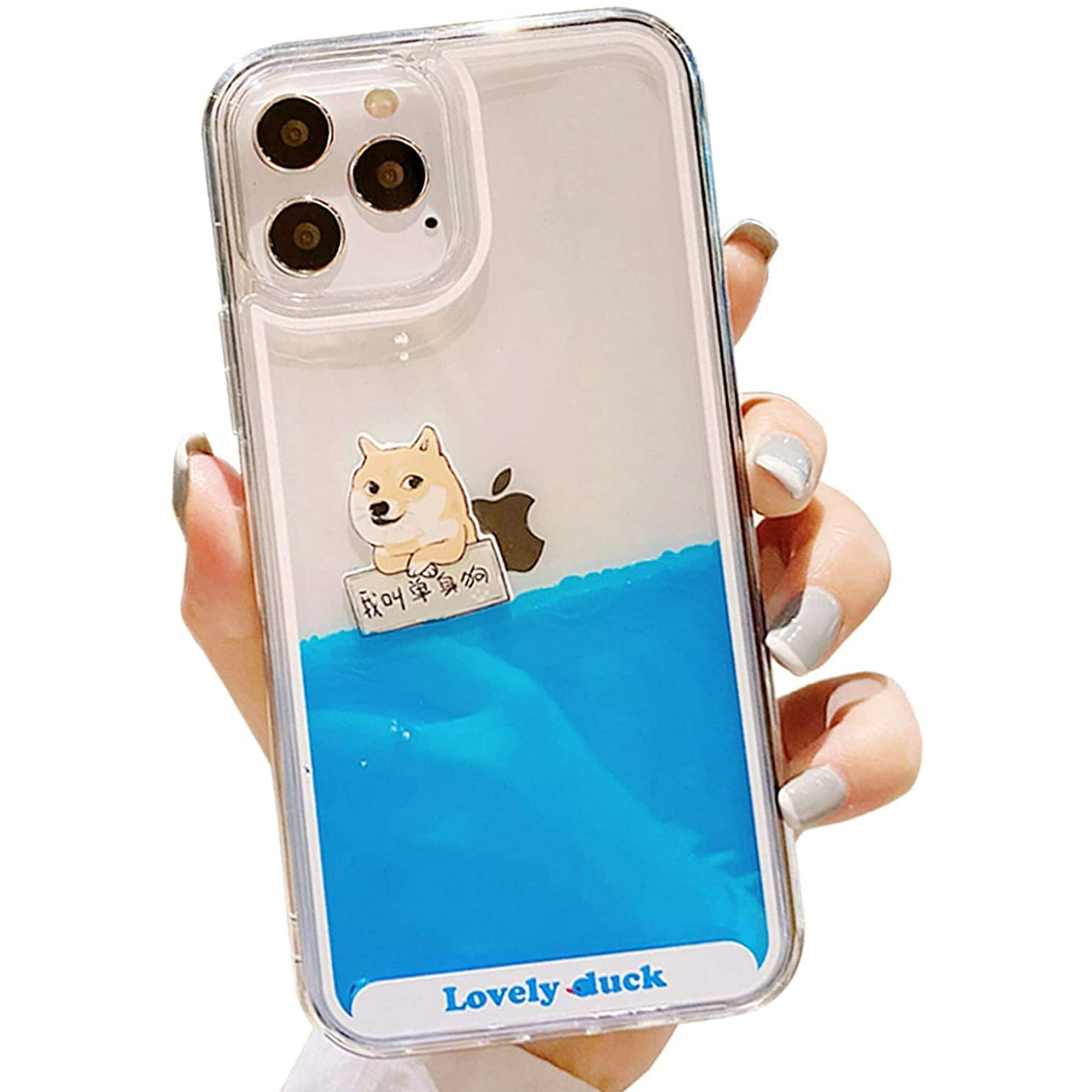 mueisuert Quicksand Case for iPhone 11 Pro Max, Bling Glitter Floating Cartoon Pattern with Color Liquid Design Clear Hard Back Cover Soft TPU Bumper Protective Case (Akita Dog, iPhone 11 Pro Max) | mueisuert Quicksand Case for iPhone 11 Pro Max, Bling Glitter Floating Cartoon Pattern with Color Liquid Design Clear Hard Back Cover Soft TPU Bumper Protective Case (Akita Dog, iPhone 11 Pro Max) |