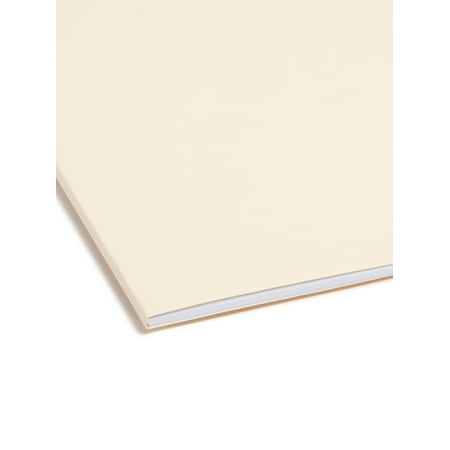 Smead Fastener File Folder, 1 Fastener, Reinforced