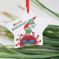 thumbnail image 3 of Decoraciones De Adornos Navideños Con Cubierta Facial Árbol De Navidad Colgante Redondo De Cerámica Colgante Con Tema De Vacuna Regalo Para La Familia Noticed AP006894-06, 3 of 6