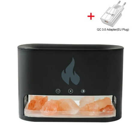 

Flame Air Humidifier Essential Oil Diffuser Aromatherapy Mist Maker USB Desktop LED Fire Flame Humidifier Office
