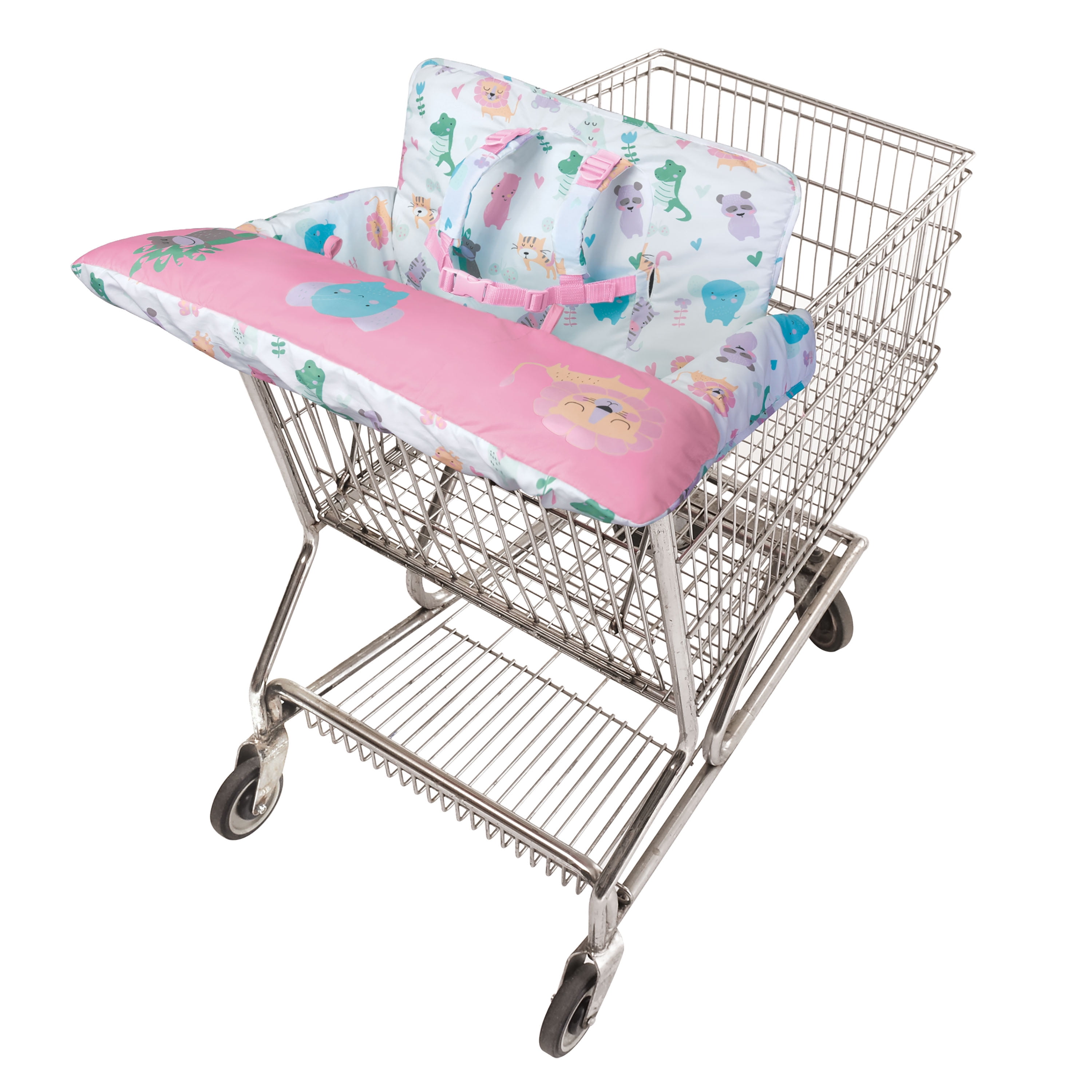 infantino shopping cart cover pink