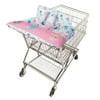 On the Goldbug 2-in-1 Shopping Cart and High Chair Cover, Pink Safari Print