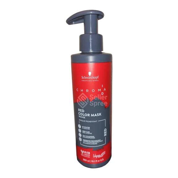 Schwarzkopf Chroma ID Color Mask Red 10.1 Ounce 300 Milliliters