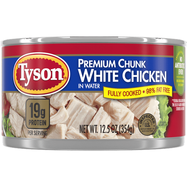 Tyson® Premium Chunk White Chicken Breast, 12.5 oz.