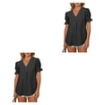thumbnail image 4 of Qarigey Blusa holgada para mujer, camisa bonita informal con flores, disfraz de vacaciones en la playa, fiesta de verano, Top fresco, Type8 NO8, 4 of 6