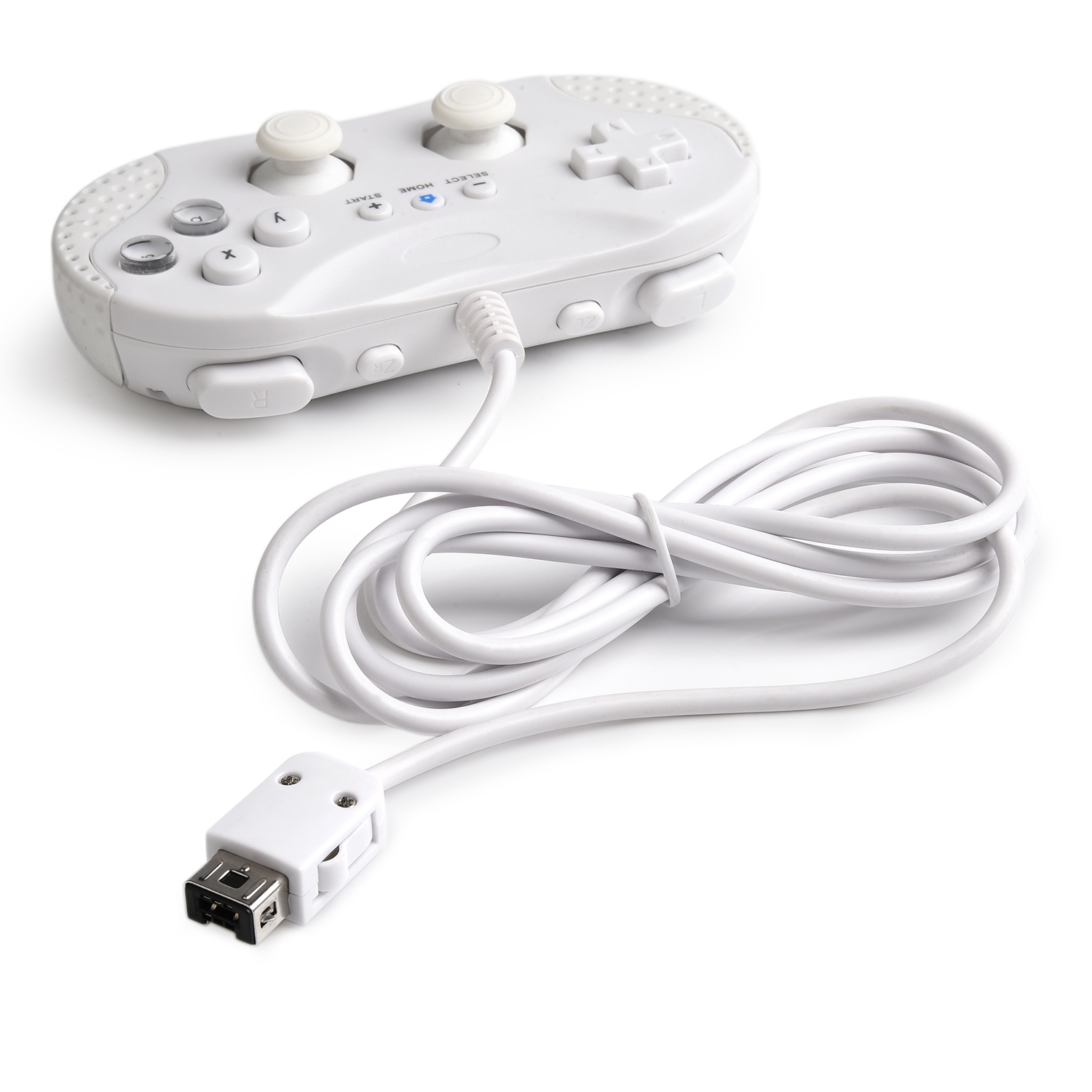 LUXMO Classic Controller Console Gampad/Joypad for Nintendo Wii/Wii U/NES Classic Edition (NES Mini)(White) - image 5 of 5