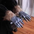 thumbnail image 4 of Inteprter Guante de pata para Halloween, accesorio de ropa DIY, Cosplay horrible, broma, garra de simulación, accesorio, adorno, suministros para Kits de decoración para fiestas Inteprter HA070720-00, 4 of 6