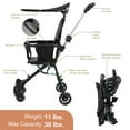 Luniquz Lightweight Travel Stroller with Canopy, Compact Travel