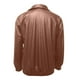 thumbnail image 5 of Chaquetas y abrigos de piel sintética de manga larga sin capucha para mujer, con cuello vuelto, de poliéster, para otoño e invierno., 5 of 7