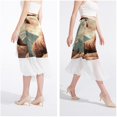 thumbnail image 4 of Bear Stylish Chiffon Summer Dress for Women - Lightweight Beach Dresses with Polyester Straps, 4 of 6