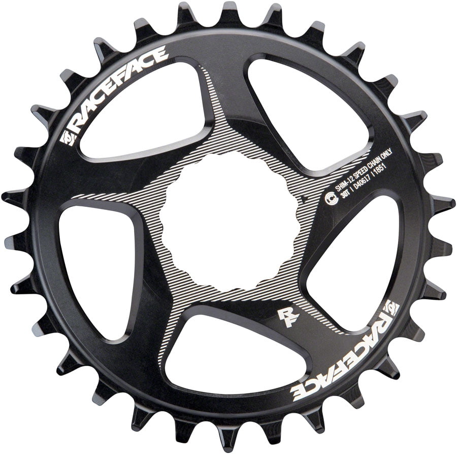 Raceface Narrow Wide Direct Mount Cinch Chainring For Shimano 12 Speed 30t Walmart Com Walmart Com