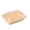 Yellow, variant on Rectangular Woven Bread Basket with Clear Lid for Kitchen Counter Storage, Woven Pastry Serving Tray