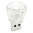 thumbnail image 3 of 10Pcs Mini USB LED Light 5V Plug In Car LED Interior Lighting Kit Universal for Car Home Office White Light, 3 of 14