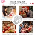 thumbnail image 7 of APSVO S925 Sterling Silver Plated Wedding Rings for Women CZ Eternity Promise Band Engagement Rings Set Birthday Mothers Day Jewelry Gifts Her Mom Girlfriend Wife Female Adults Ideas, 7 of 7