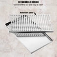 thumbnail image 4 of VEVOR Beer Drip Tray, 304 Stainless Steel Kegerator Drip Trays with 4 Non-Slip Rubber Pads and Detachable Cover, Heat / Cold Resistant Beer Tower Drip Pan for Bar Restaurant Coffee Shop Home, 4 of 9