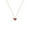Rouge, variante sur Collier à Huile en Alliage Bohème avec Papillon Inclinable, Peinture, Chaîne de Clavicule Personnalisée avec Papillon