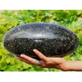 thumbnail image 2 of Polished Crystal Lingam Black Guinea Fowl Jasper Large 300mm / 22.6lbs, Shivling for Healing Stone & Spiritual Home Decor, Sacred Crystal Gift Chakra Balancing, Serene Energy Enhancer for Yoga & Reiki, 2 of 5