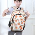 thumbnail image 6 of FORMRS School Backpack 17" Student Travel Bag with Laptop Compartment, Small Floral Blooms, 6 of 7