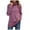 Purple, variant on Womens Tunic Tops Turtleneck Long Sleeve Shirts Oversized Fall Sweaters Side Split High Low Hemline (Blue, XXL)