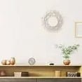 thumbnail image 3 of Espejo de pared colgante de macramé, espejo decorativo redondo de pared, adorno artístico para apartamento, hogar, dormitorio, sala de estar., 3 of 6