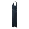 thumbnail image 3 of Ropa Playa Ocean Pacific para Mujer Jumpsuit Sin Manga Cuello V Pierna Picos Negro Talla G, 3 of 4