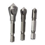 1/4" 45mm 50mm 60mm Countersink Power Drill Metal