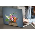 thumbnail image 1 of KSK KAISHEK Hard Shell for Newest MacBook Pro 15" 2019-2016 A1990&A1707 + Black Keyboard Cover, Flower 0938, 1 of 5