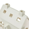 thumbnail image 4 of Ceramic Decorative House Christmas Tabletop Decoration, White, 5", by My Texas House, 4 of 5