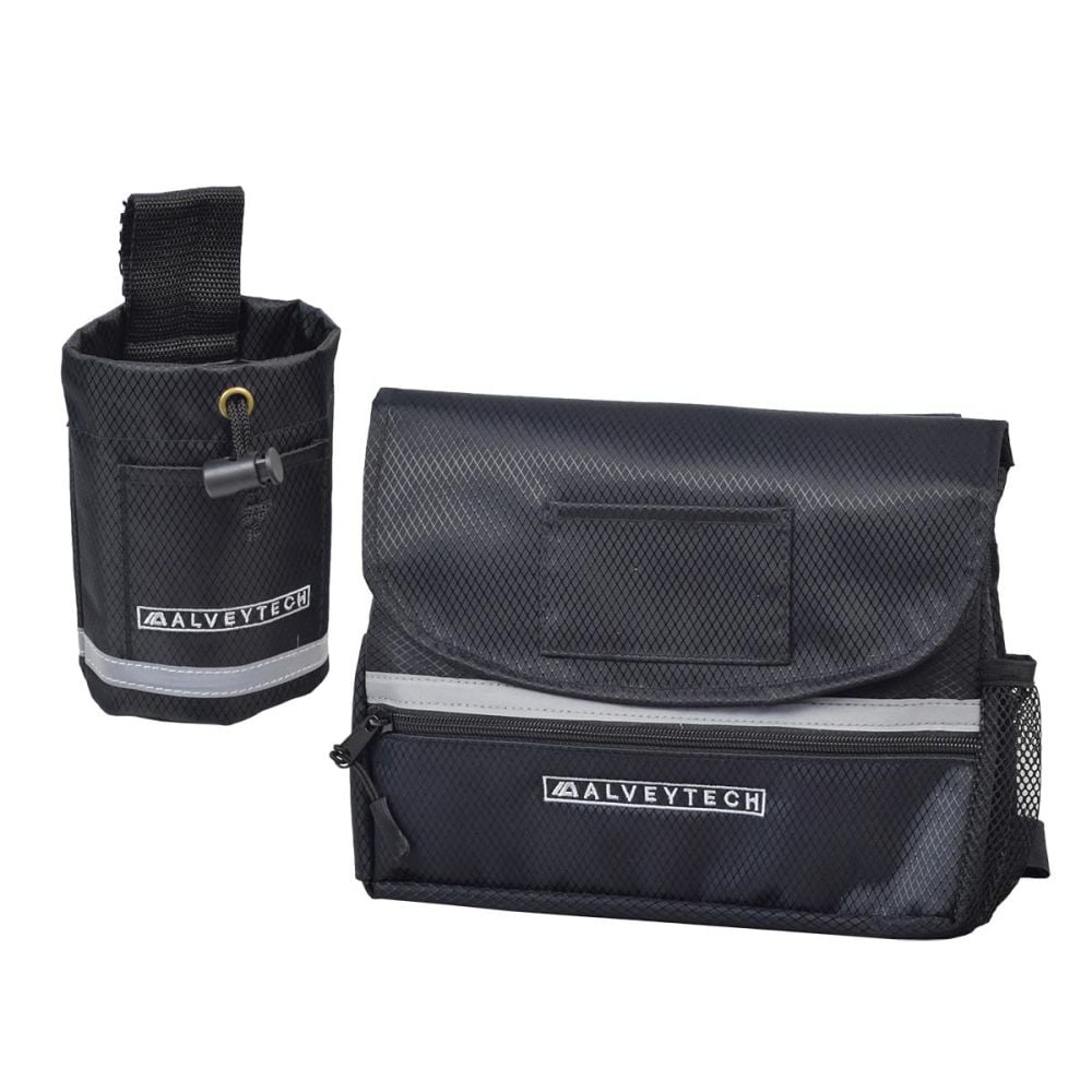 AlveyTech Saddle Bag & Cup Holder Combination for Mobility Scooters