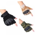 thumbnail image 7 of Cycling Motorcycle Bike Half Short Finger Gloves Shockproof Breathable MTB Road Bicycle Gloves Men Women Sports Cycling Equipment 1 Pair, 7 of 7