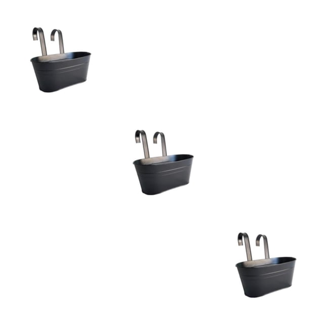 Maceta colgante innovadora Inteprter Negro 28*13*12*22.5*9.5