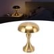 thumbnail image 4 of Lámpara De Mesa LED Recargable Temperatura De Color 3 Velocidades Dimming Touch Lámpara De Noche De Luz Con Diseño De Galvanoplastia Para Escritorio De Oficina En Casa, 4 of 7