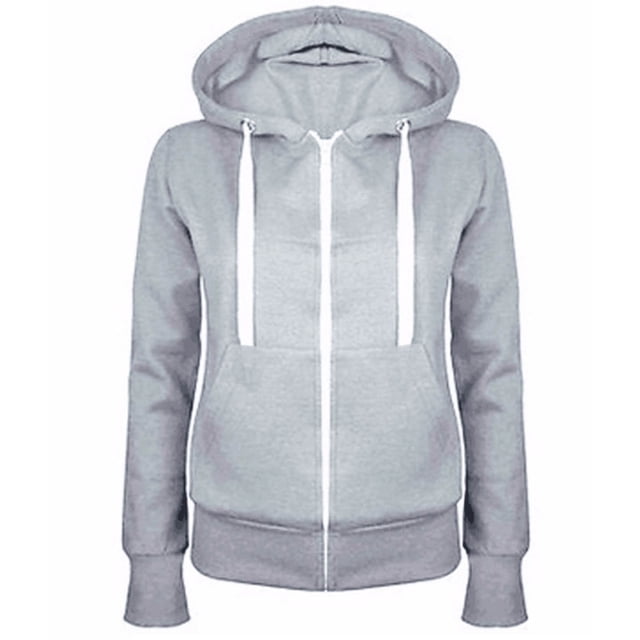RKSTN Womens Tops Zip Up Cropped Hoodies Fleece Full Zipper Sweatshirts Pullover Winter Clothes Drawstring Sweater with Pocket
